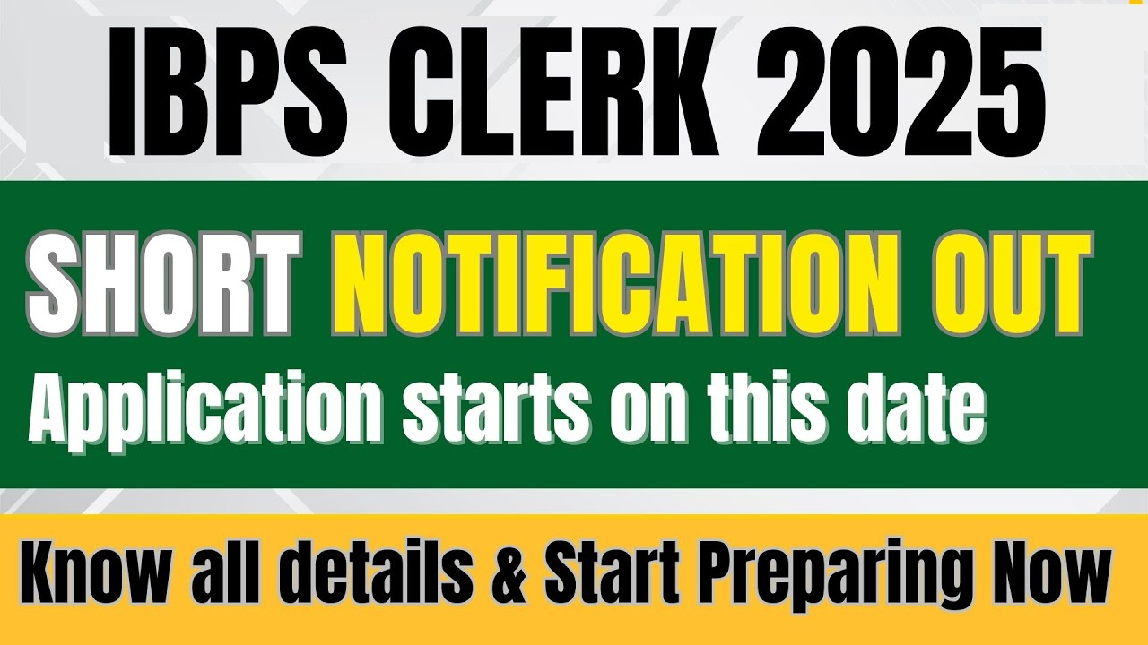 IBPS Clerk 15th Online Form 2025-Army Result