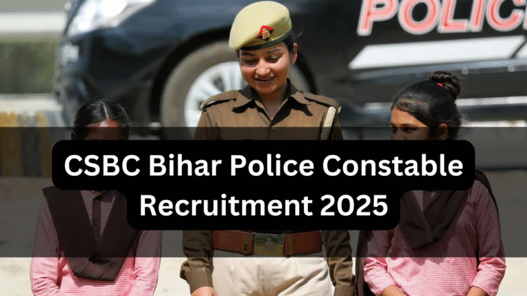 CSBC Bihar Police Constable Admit Card 2025 OUT, Exam Date, Hall Ticket